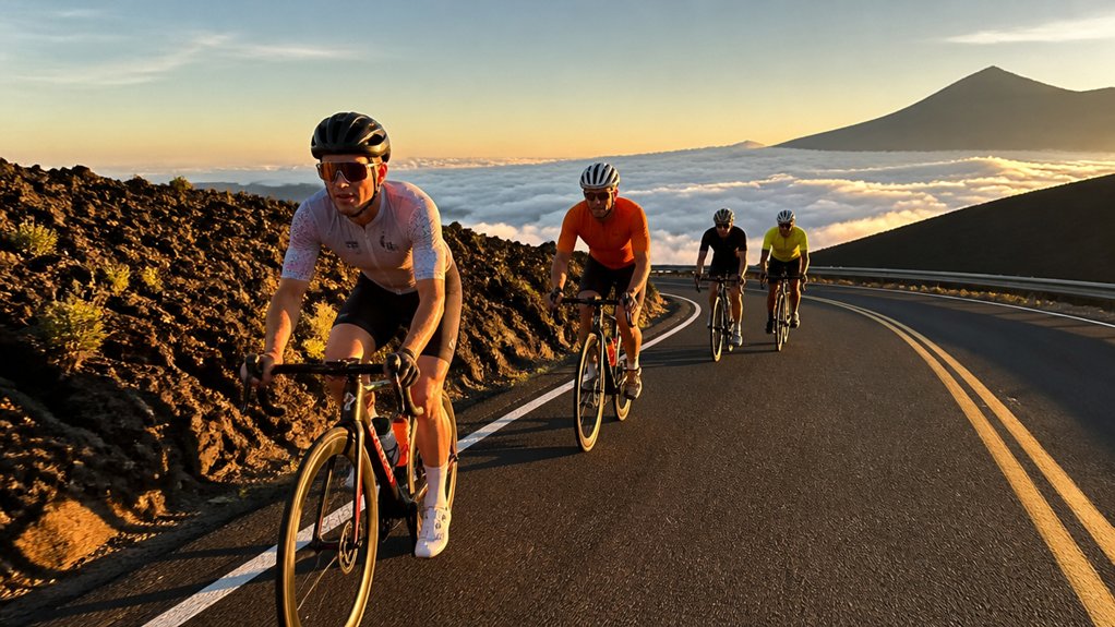 golden hour side lit rider shots
