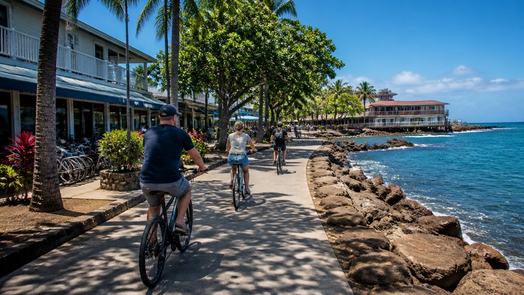 lahaina coastal scenic bike routes