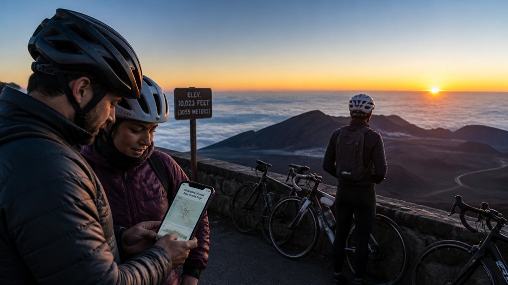 predawn haleakala guided downhill